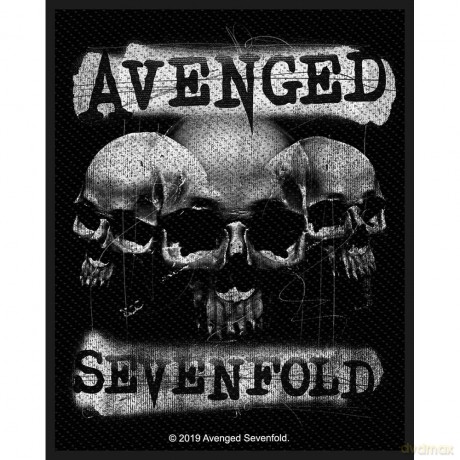 Avenged Sevenfold: Standard Patch: 3 Skulls