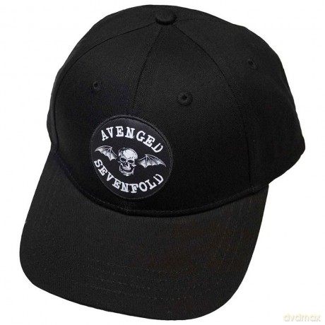Avenged Sevenfold: Unisex Baseball Cap: Deathbat Crest (Black)