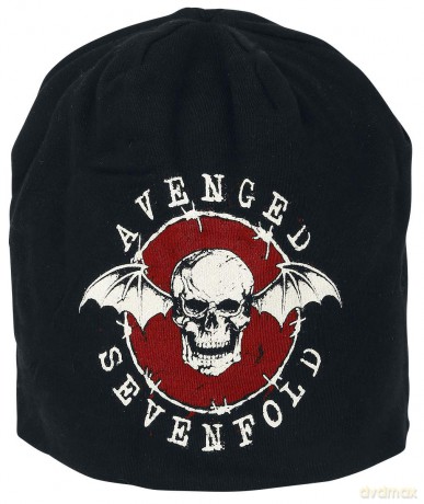 Avenged Sevenfold: Unisex Beanie Hat: Distressed Bat