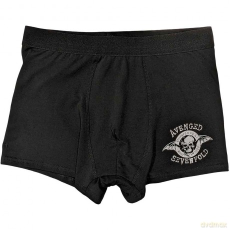 Avenged Sevenfold: Unisex Boxers: Classic Deathbat (Small)
