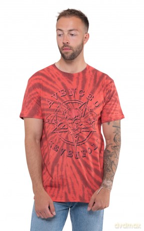 Avenged Sevenfold: Unisex T-Shirt: Pent Up (Red) (Wash Collection) (Large)