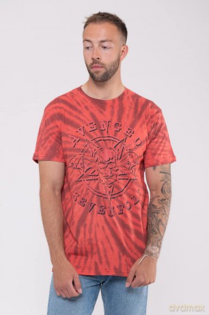 Avenged Sevenfold: Unisex T-Shirt: Pent Up (Red) (Wash Collection) (Large)