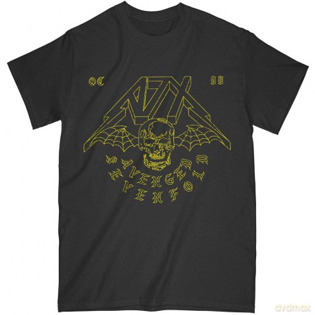 Avenged Sevenfold: Unisex T-Shirt: Webbed Wings (Black) (Medium)