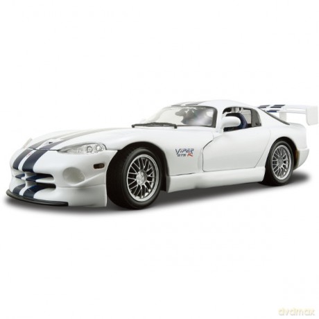 MAISTO Dodge Viper GT2 (white) [ZABAWKA]