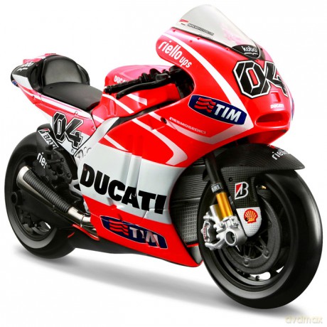 MAISTO Ducati Desmosedici GP13 #04 [ZABAWKA]