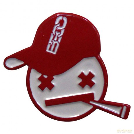 Bad Boy Chiller Crew: Pin Badge: Red Emblem
