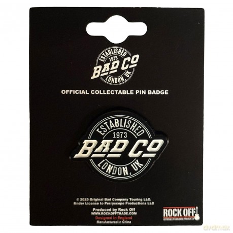 Bad Company: Pin Badge: Est. 1973 Circle Logo