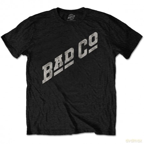 Bad Company: Unisex T-Shirt: Slant Logo (Black) (Medium)