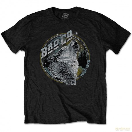 Bad Company: Unisex T-Shirt: Wolf (Black) (Small)