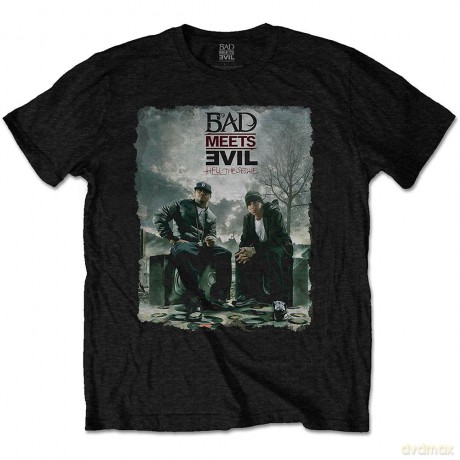 Bad Meets Evil: Unisex Tee: Burnt (Large)