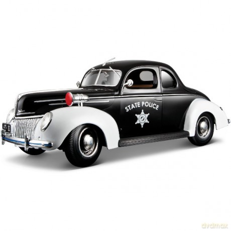 MAISTO Ford Deluxe Police 1939 [ZABAWKA]