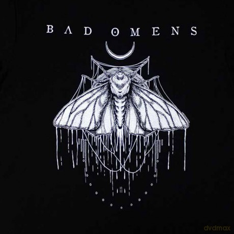 Bad Omens: Unisex T-Shirt: Moth (Black) (Large)