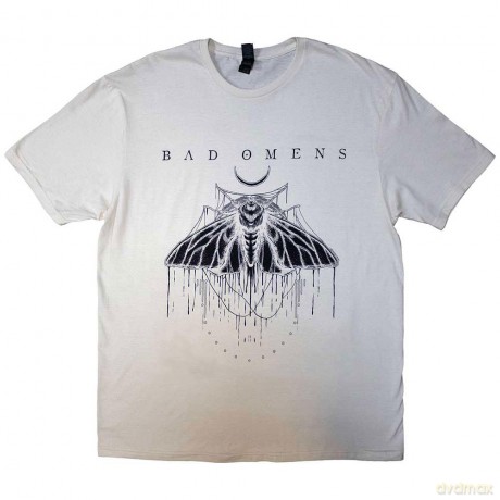Bad Omens: Unisex T-Shirt: Moth (Natural) (Large)