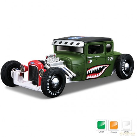 MAISTO Ford Model A Flat Green All [ZABAWKA]