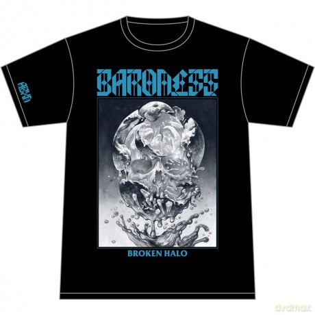 Baroness: Unisex T-Shirt: Broken Halo (Black) (Small)