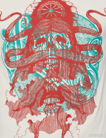 Baroness: Unisex T-Shirt: Opium Crown (Natural) (Ex-Tour) (Small)