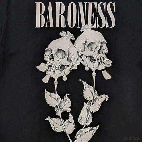Baroness: Unisex T-Shirt: Razor Bloom (Black) (Back Print) (Small)