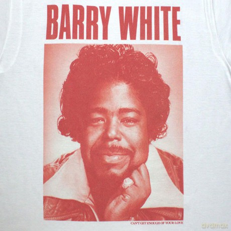 Barry White: Unisex T-Shirt: Box Photo (White) (X-Large)