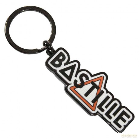 Bastille: Keychain: Orange Triangle
