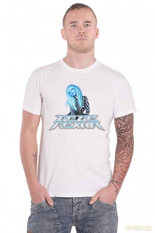 Bebe Rexha: Unisex T-Shirt: Silver Logo (White) (XX-Large)