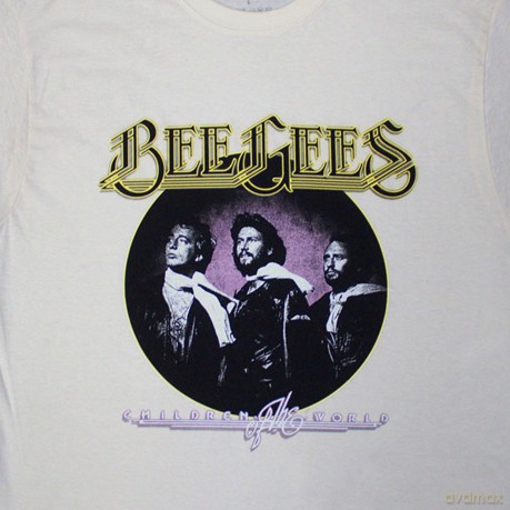 Bee Gees: Unisex T-Shirt: Children Of The World (Natural) (X-Large)