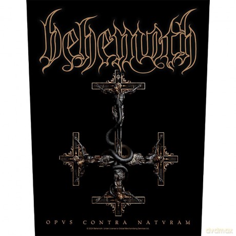 Behemoth: Back Patch: Opvs Contra Natvram