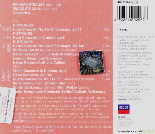 Various: Strauss: Concertos [2CD]