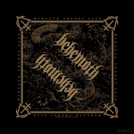 Behemoth: Unisex Bandana: Opvs Contra Natvram (Black)