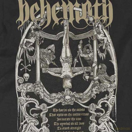 Behemoth: Unisex T-Shirt: Harlot (Black) (Medium)