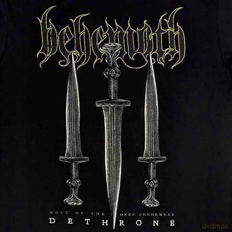 Behemoth: Unisex T-Shirt: Off To War! (Black) (Back Print) (Large)