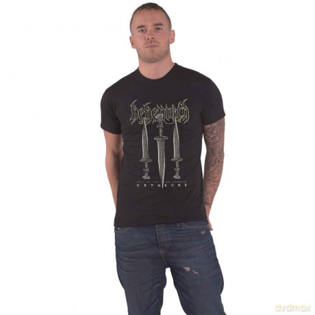 Behemoth: Unisex T-Shirt: Off To War! (Black) (Back Print) (Small)