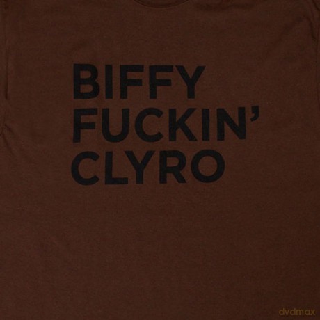 Biffy Clyro: Unisex T-Shirt: Biffy Fucking Clyro (Brown) (Small)