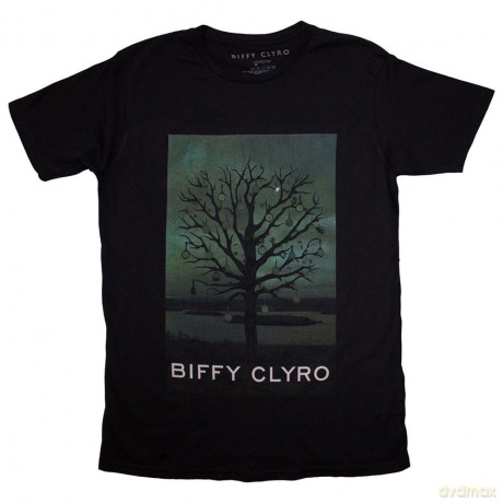 Biffy Clyro: Unisex T-Shirt: Black Chandelier (Black) (Small)