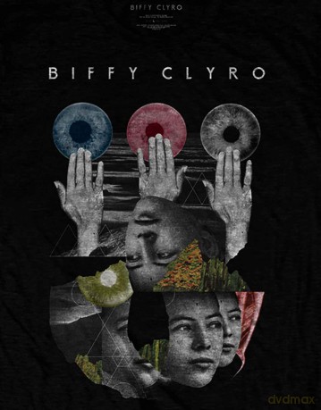 Biffy Clyro: Unisex T-Shirt: Hands (Black) (Medium)