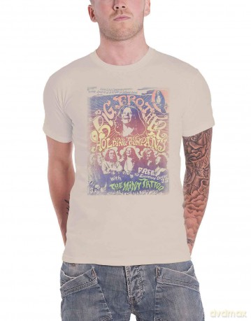 Big Brother & The Holding Company: Unisex T-Shirt: Selland Arena (Natural) (Large)