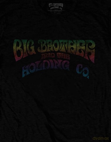 Big Brother & The Holding Company: Unisex T-Shirt: Vintage Logo (Black) (X-Large)