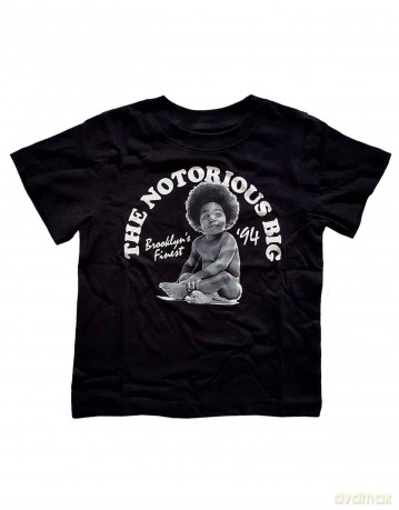 Biggie Smalls: Kids Toddler T-Shirt: Baby (Black) (2 Years)