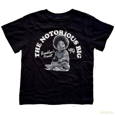 Biggie Smalls: Kids Toddler T-Shirt: Baby (Black) (4 Years)