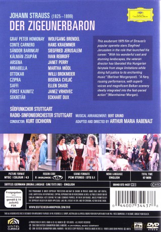 Various: Strauss:Der Zigeunerbaron [DVD]