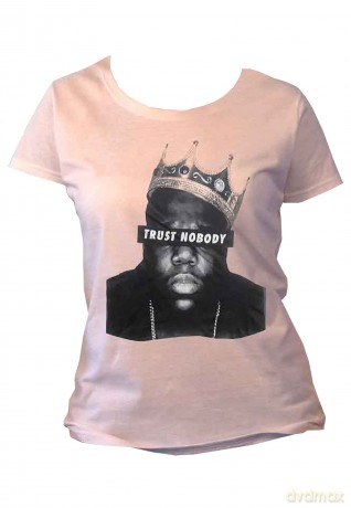 Biggie Smalls: Ladies T-Shirt: Trust Nobody (White) (16)