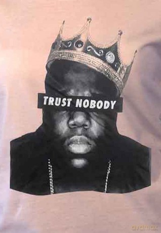 Biggie Smalls: Ladies T-Shirt: Trust Nobody (White) (16)