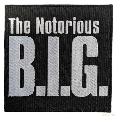 Biggie Smalls: Standard Patch: The Notorious