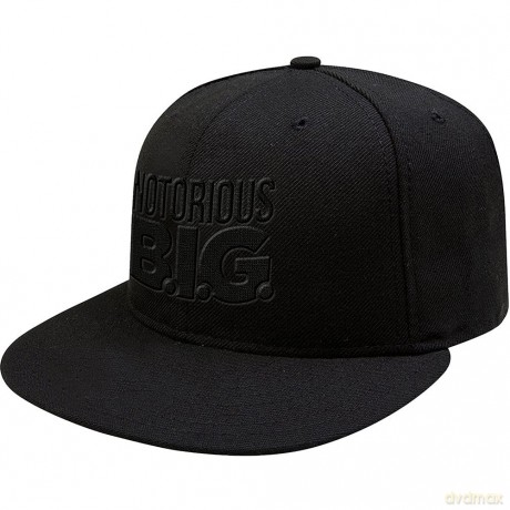 Notorious B.I.G. The: Biggie Smalls Unisex Snapback Cap: Logo (Black)