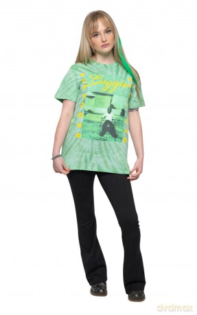 Biggie Smalls: Unisex T-Shirt: 90's New York City (Green) (Wash Collection) (XX-Large)