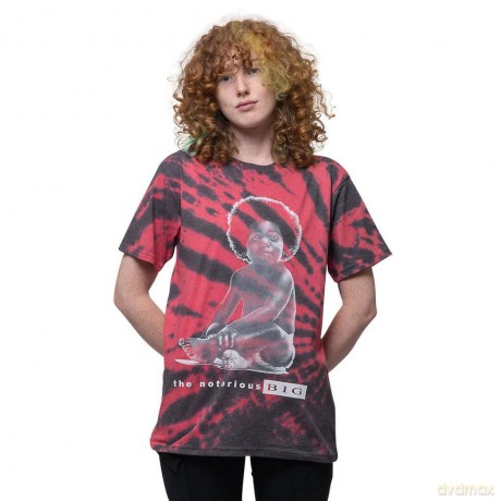Biggie Smalls: Unisex T-Shirt: Baby Biggie (Red) (Wash Collection) (XX-Large)