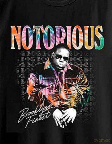 Biggie Smalls: Unisex T-Shirt: Brooklyn's Finest (Black) (XX-Large)