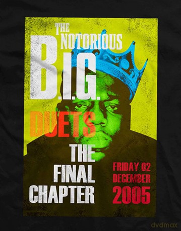 Biggie Smalls: Unisex T-Shirt: Final Chapter (Black) (Medium)