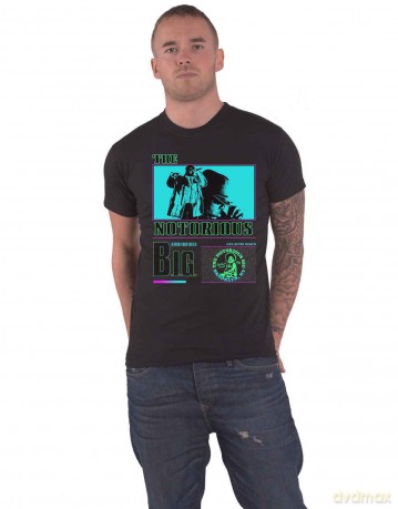 Biggie Smalls: Unisex T-Shirt: Life After Death Neon (Black) (XX-Large)