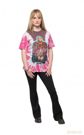 Biggie Smalls: Unisex T-Shirt: Neon Glow (Pink) (Wash Collection) (XX-Large)