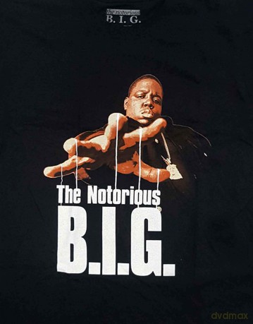 Biggie Smalls: Unisex T-Shirt: Reachstrings (Black) (X-Large)